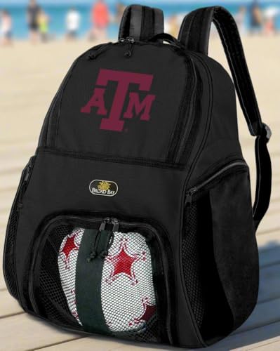 Broad Bay Texas A&M Soccer Backpack or Texas A&M Aggies Volleyball Bag
