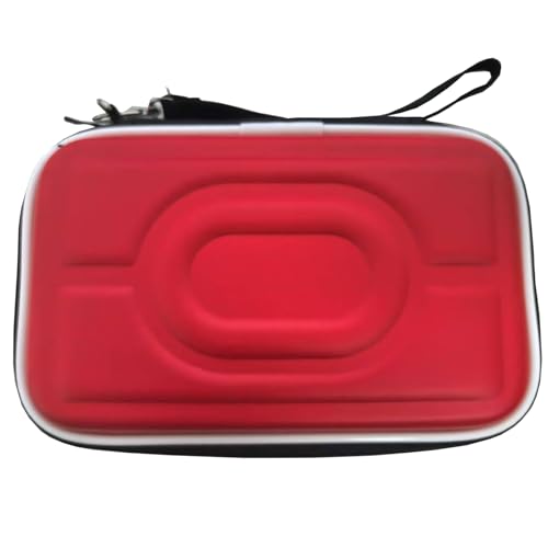 JYGamhanbil Hard Travel Carrying Case Bag Cover Shell for Nintendo GameBoy Color Advance GBA/GBC/GBP/DS Lite/NDSL/NDSi,for Anbernic RG34XX,Red - color: Red