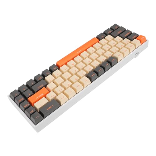 60 Percent Gaming Mechanical Keyboard Compact Durable RGB Backlit for and Working Professionals 68 Keys