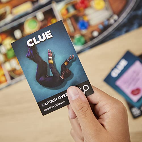 Hasbro Gaming Clue Board Game Sabotage on The High Seas, Escape Room Game, Murder Mystery Games, 1-6 Players, 10+ (Amazon Exclusive) - style: Sabotage on the High Seas
