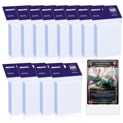 600/1200 Pcs Card Sleeves, MTG Card Sleeves for Standard Cards, Transparent Trading Cards Sleeves Fit for TCG, Baseball, Football Card, Sports Cards, Game Cardsnts Card Sleeves(1200PCS) - size: 1200PCS