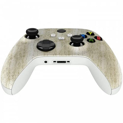 MODDEDZONE Custom Wireless UNMODDED Controller for Xbox One S/X and PC with Exclusive and Unique Designs - The Perfect Gaming Gift for Enthusiasts, Expertly Crafted in the USA - Pine Wooden Grain - color: Pine Wooden Grain