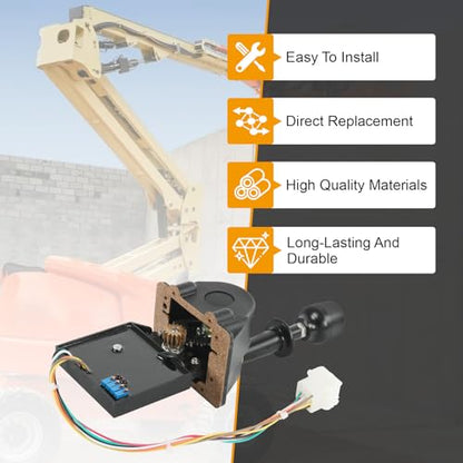 Joystick Controller 1600141 Compatible with JLG Boom Lift | For 40H 40H+6 40HA 45HA 60H 60H+6 60HA 70H 80H 80HX 80HX+6 86HX 150HAX # JL1600141
