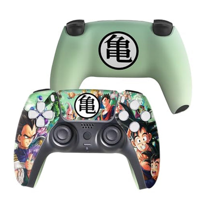D. B. Z. FAMM Custom PS-5 Controller Wireless compatible with Play-Station 5 Console by BCB Controllers | Proudly Customized in USA with Permanent HYDRO-DIP Printing (NOT JUST A SKIN) (MODDED) - color: D. B. Z. Famm, size: Modded - Front & Back Print