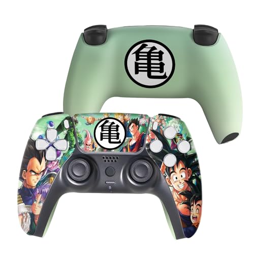 D. B. Z. FAMM Custom PS-5 Controller Wireless compatible with Play-Station 5 Console by BCB Controllers | Proudly Customized in USA with Permanent HYDRO-DIP Printing (NOT JUST A SKIN) (MODDED) - color: D. B. Z. Famm, size: Modded - Front & Back Print