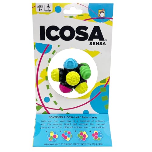 Brainwright - Icosa Sensa - The Atomic Fidget Ball - Twist - style: Icosa Sensa