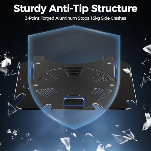 Aluminium Alloy Wall Mount for Xbox Series X -Holder Controller Storage Secure Base & Easy Installation(Balck)