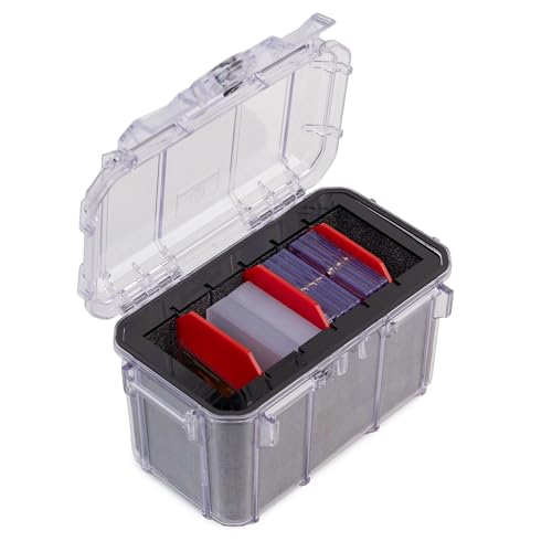 Evergreen Collector Cases - Trading Card Storage - 20 Magnetic Slabs or 90 Top Loaders Compatible with PSA BGS SGC Baseball Basketball YuGiOh (Clear) - color: Clear, size: 20 Slabs