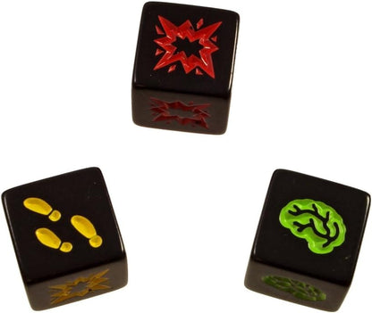 Steve Jackson Games Zombie Dice | Fast Press-Your-Luck Dice Roller with Brains and Shotguns, Quick Zombie Apocalypse Fun for 2+ Players, Ages 10+
