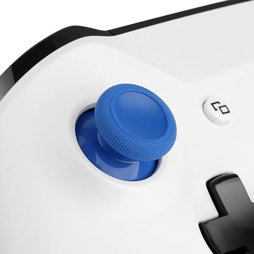 TOMSIN Replacement Joysticks for Xbox One,for Xbox Series X/S Controller,4PCS True Rubberized Thumbsticks Repair Kit for Xbox One Wireless Controller(Blue) - color: Blue