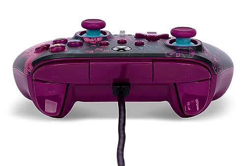 PowerA Enhanced Wired Controller for Xbox Series X|S - Tiny Tina's Wonderlands, Xbox Controller with Detachable 10ft USB Cable, Mappable Buttons and Rumble Motors, Officially Licensed for Xbox - color: Tiny Tina's Wonderlands