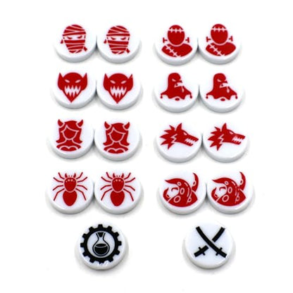 D&D Class and Monster Tokens for Dungeons and Dragons (Expansion Set) - style: Expansion Set
