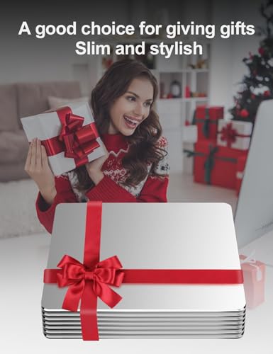 Vaydeer Hard Metal Aluminum Mouse Pad Clear Modern Smooth Magic Ultra Thin Double Side Design Mouse Mat Waterproof Fast and Accurate Control Compatible for Gaming and Office, Silver, 11.81X9.45 Inch - color: Silver, size: 11.8L x 9.5W inches