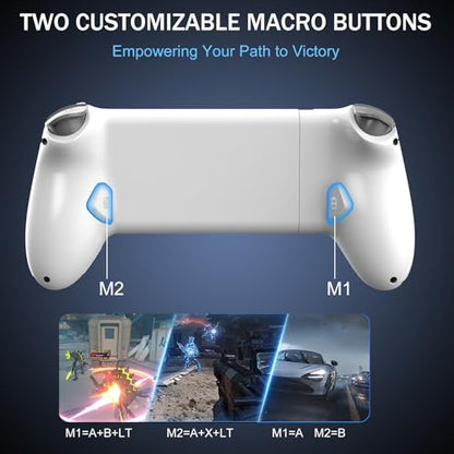 G-STORY Mobile Gaming Controller USB-C Bluetooth for Android Dual Hall Joysticks Ergonomic