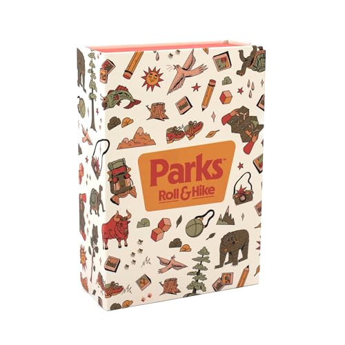 Keymaster Games - Parks Roll & Hike - Strategic Dice Game for 1-4 Players - Explore US National Parks - Fun, Fast & Travel-Friendly for Family Game Night, Camping, & Adventure Lovers | Ages 10+