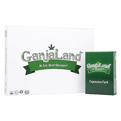 WHAT DO YOU MEME? Ganjaland EXPANSION Pack - 90 New Cards for The Epic Stoner Ganjaland Core Game - style: Expansion Pack #1