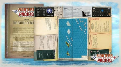 Don't Panic Games | Fighters of The Pacific - Théâtre Expansion (Extension) | Board Game | Ages 14+ | 2 Players | 120 Minutes