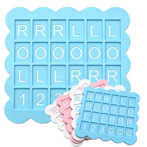 4 PCS Solo Mahjong Board Practice, 24 Slots Mahjong Practice Board Team Play, 4 Player Boards Tile Pattern Practices Strategy Aid, Beginner Friendly Mahjongs Tile Game Practices Boards Training