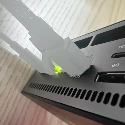 JMT M.2 M-Key to PCIE 4.0X4 SFF 8611 External Graphics Card Stand Bracket Compatible with Oculink/M.2 NVMe Laptop eGPU GDP NUC (Dock-OC5) - color: DOCK-OC5