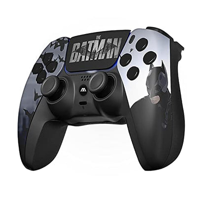 MODDEDZONE Custom Rapid Fire, Anti Recoil, Macros MODDED Wireless Controller for PS5 & PC - Unique Smart Mods for ps5 controller controlled by the APP. Best for FPS Games. Enhanced Gaming Experience (Bat) - color: Bat