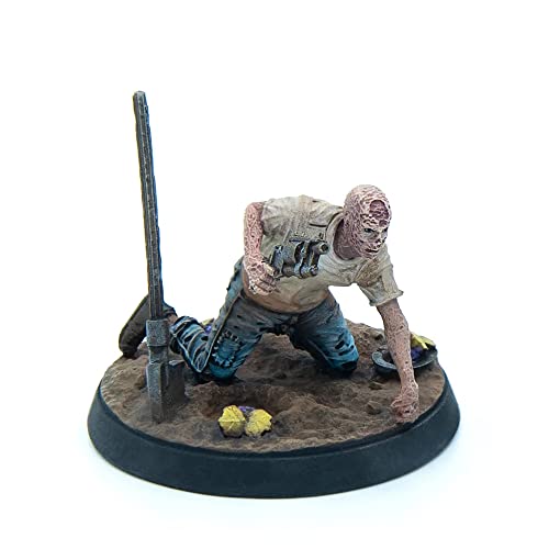 Modiphius Entertainment Fallout Wasteland Warfare: Survivors - Ghoul Settlers (The Slog) - 6 Unpainted Resin Miniatures, Includes Scenic Bases, 32MM Scale Figures, Roleplaying Game Minifigures - style: Ghoul Settlers