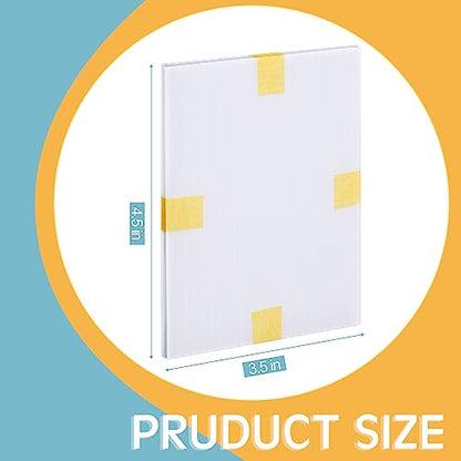 300 Pcs Trading Card Shipping Protectors 3.5'' x 4.5'' Graded Card Sleeves Supplies for Mailing, Precut Plastic Inserts Mailer for Baseball Game Sports Packaging and Storage