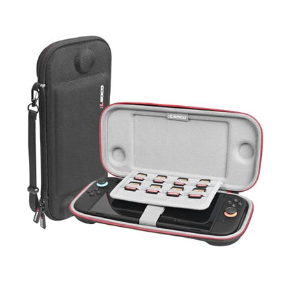 RLSOCO Carrying Case for Nintendo Switch 2 Game Console with 8 Game Card Slots - Black (Case Only) - color: Small Case Black