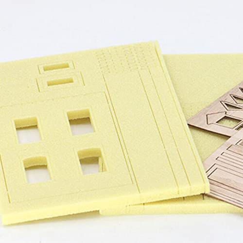 Harilla Unpainted 1/35 Building Model Kits Ruins House Scenery Diorama for Landscape