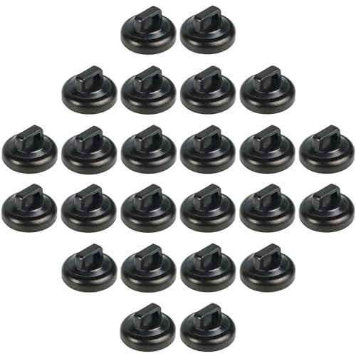 Magnetic Zip Tie Mounts Magnet Cable Tie Mount Clips Base Automotive Wire Cable Management Wire Clips Management for Car Boat Trailer Marine Office Electrical Wiring (Black 24 Pcs) - size: 24 Pcs