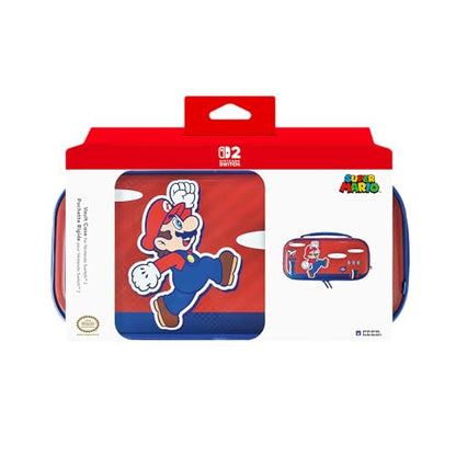 HORI Vault Case (Mario) for Nintendo Switch 2 - Hard Shell Case for Switch 2 - Officially Licensed by Nintendo - color: Super Mario