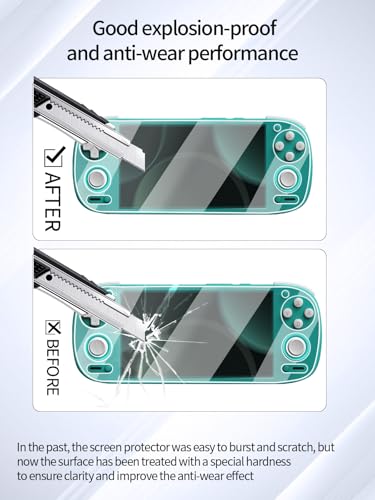 Screen Protector for Retroid Pocket G2 Handheld, Anti-Scratch 9H Hardness Tempered Glass,Touch Sensitive,Edges Bubble Free Easy to Install,HD Clear,1 Pack.