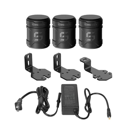 SIMSONN Racing Simulator Pedals Vibration Motor Module Haptic Pedals Reactor (3PCS vam set) - color: 3PCS vam set