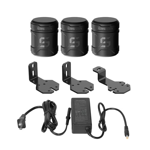 SIMSONN Racing Simulator Pedals Vibration Motor Module Haptic Pedals Reactor (3PCS vam set) - color: 3PCS vam set