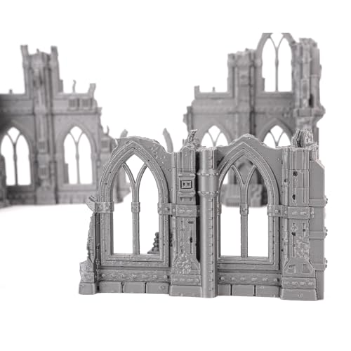 Sci-Fi Ruin Set 2 Bundle (2 Sets) for Wargames and RPGs 28mm 32mm Miniatures - style: Two Sets