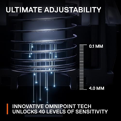 SteelSeries Apex Pro HyperMagnetic Gaming Keyboard — Adjustable Actuation — OLED Screen — RGB – USB Passthrough - size: Pro Full Size, style: Gen 2 Wired