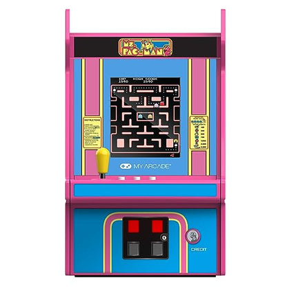 My Arcade Ms. Pac-Man Micro Player Pro: Classic Arcades, 2.75 Inch Screen, Retro Gaming, Games for Kids and Adults - style: Ms Pac Man