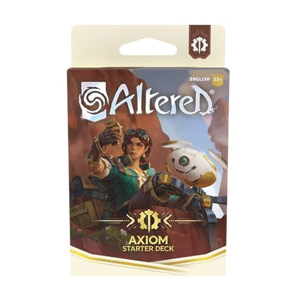 Equinox Altered: Beyond The Gates Axiom Starter Deck - 40 Cards Set with Sierra The Engineer, Innovative Non-Combat Gameplay, Collectible TCG, Ages 13+, 2 Players, 10-40 Min Playtime, Made