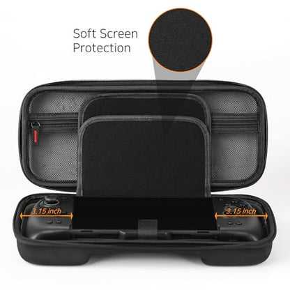 iofeiwak Carrying Case for Switch Controllers / Enhanced Grip / Wider-Sized Switch Accessories - 20 Game Slots / Hard Shell / Large Capacity