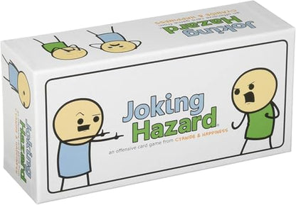 Joking Hazard by Cyanide & Happiness - 360+ Funny & Inappropriate Comic Cards, Hilarious Party Games | Includes Add-Your-Own-Words Cards - style: Joking Hazard Main Game