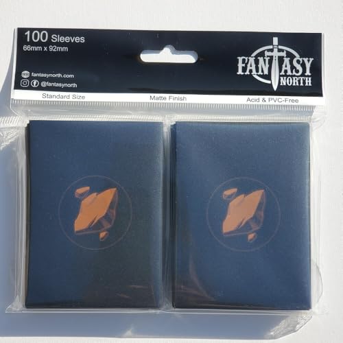 Elements I - 100 Textured Matte TCG Card Sleeves - Fits Magic MTG Commander Pokemon and Other Card Games - Playing Card Sleeves (Earth) - style: Earth