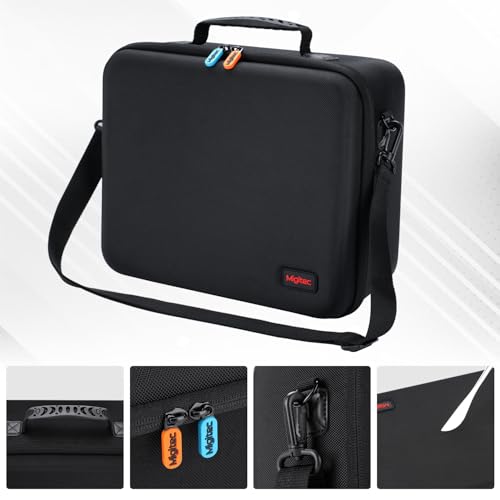 Migitec All-In-1 Travel Carrying Case Compatible with Nintendo Switch 2 | Protective Hard Case for Switch 2 Console, Dock, Pro Controllers, Joy-Con Grip, Power Adapter, 21 Games, Cables & Accessories