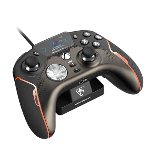 Turtle Beach Stealth Ultra Wireless RGB Gaming Controller, Xbox Series X|S | Also works with PC, Xbox One, Android, Bluetooth, Customizable Display Screen, Rapid Charging Dock, 30-Hr Battery, Black - color: Black