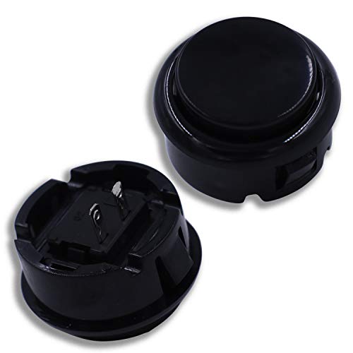 Arcade Game Controller Button Microswitch 8 Way Joystick Zero Delay USB Encoder Cable Stick DIY Kit for PC MAME Retropie Raspberry Pi - color: Black