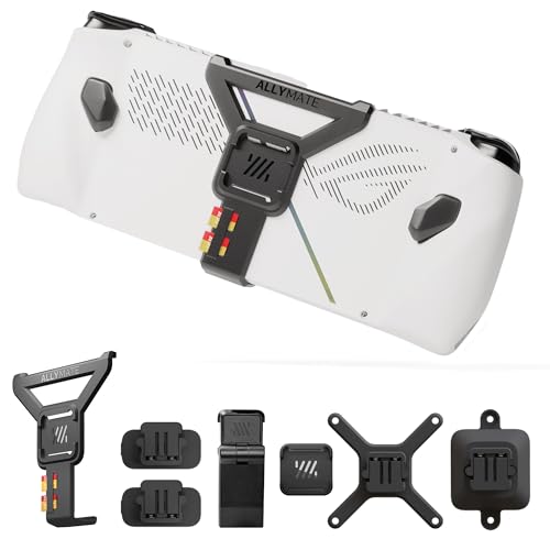 Mechanism Allymate 7-in-1 Bundle | ROG Ally Kickstand, Battery, SSD, USB-C Hub, VESA & Wall Mounting Kit | Mount Anything to Your ROG Ally & It to Anything | Case Friendly ASUS ROG Ally Accessories - color: ROG Ally