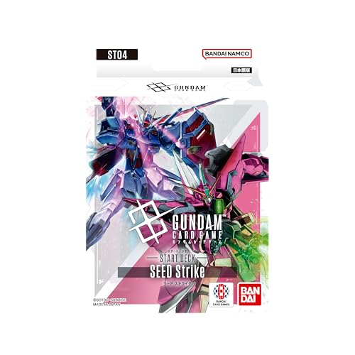 Bandai ST04 Gundam Card Game Starter Deck Seed Strike (Japanese Version) - style: SEED Strike