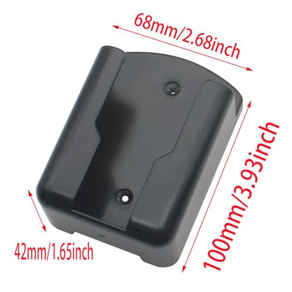 FDXGYH 2 Pcs Remote Control Rack Holder Wall-Mounted TV Remote Organizer Self Adhesive Air Conditioner Remote Holder - color: Black