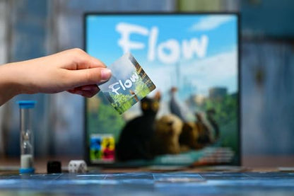 Flow: The Official Cooperative Board Game | Strategy Game for 1–4 Players Ages 8+ | Based on The Award-Winning Animated Film | Family & Solo Play | Survive The Flood, Rescue Allies