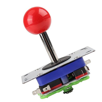 Joystick - 2/4/8 Way Classic Game Joystick with Adjustable Ball and Long Handle for Competition Style Gaming
