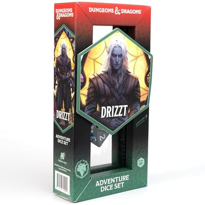 D&D Adventure Dice (Legend of Drizzt) - style: Legend of Drizzt