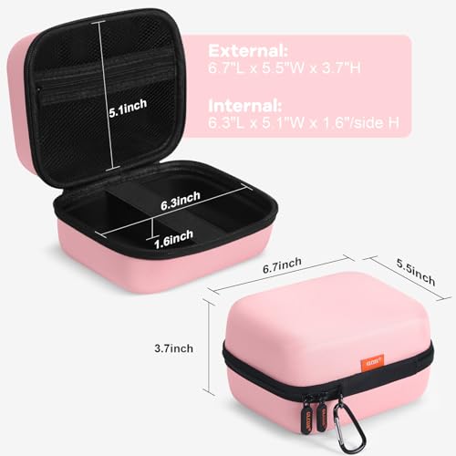 Hard Shell Camera Case,Shockproof Camera Carrying Case | for KODAK PIXPRO FZ55/FZ45, CAMKORY Camera, Compact Travel Bag with Mesh Pocket for SD Card, Shockproof Holder